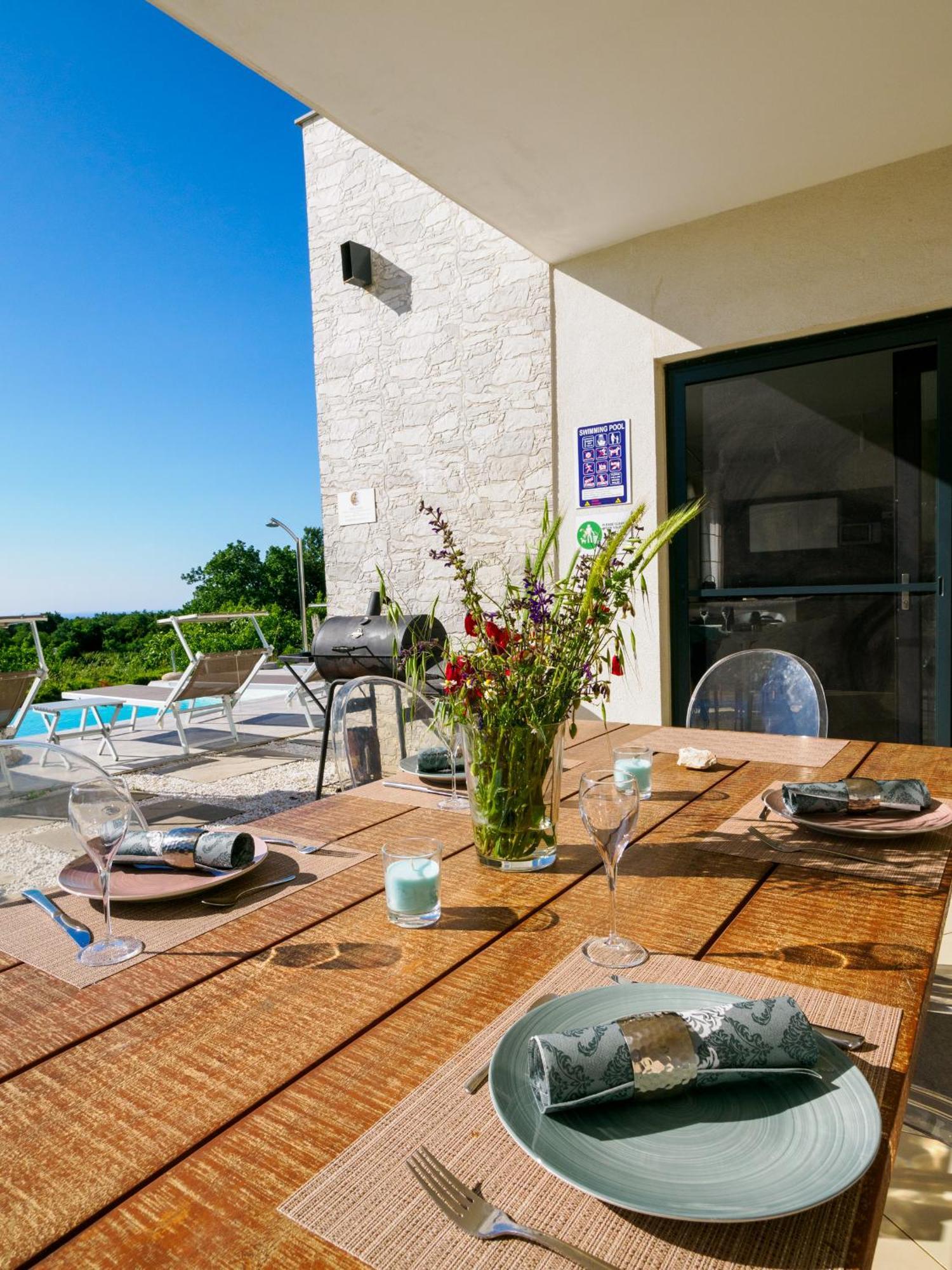Sea View Villa Sun Sea & Fire Krnica Eksteriør bilde